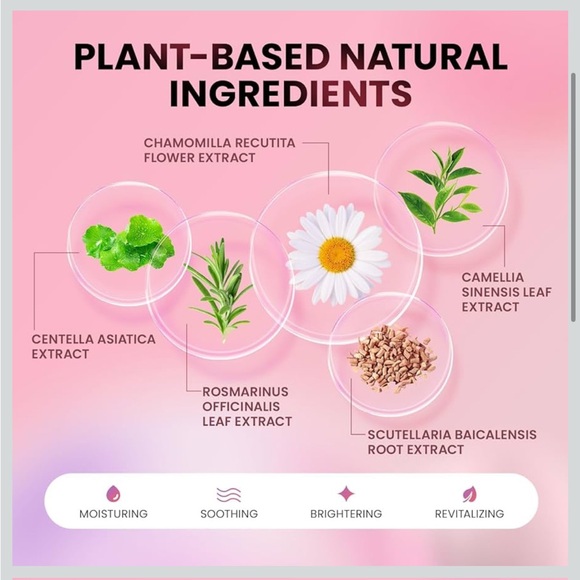 Pink Glitter Eye Mask - Hydrating Under-Eye Patches (12 Pairs) - Picture 5 of 9